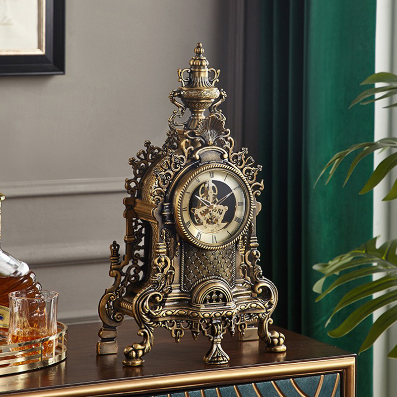 Large Creative Retro Table clo - Resin Art Clock 리뷰 및 가격