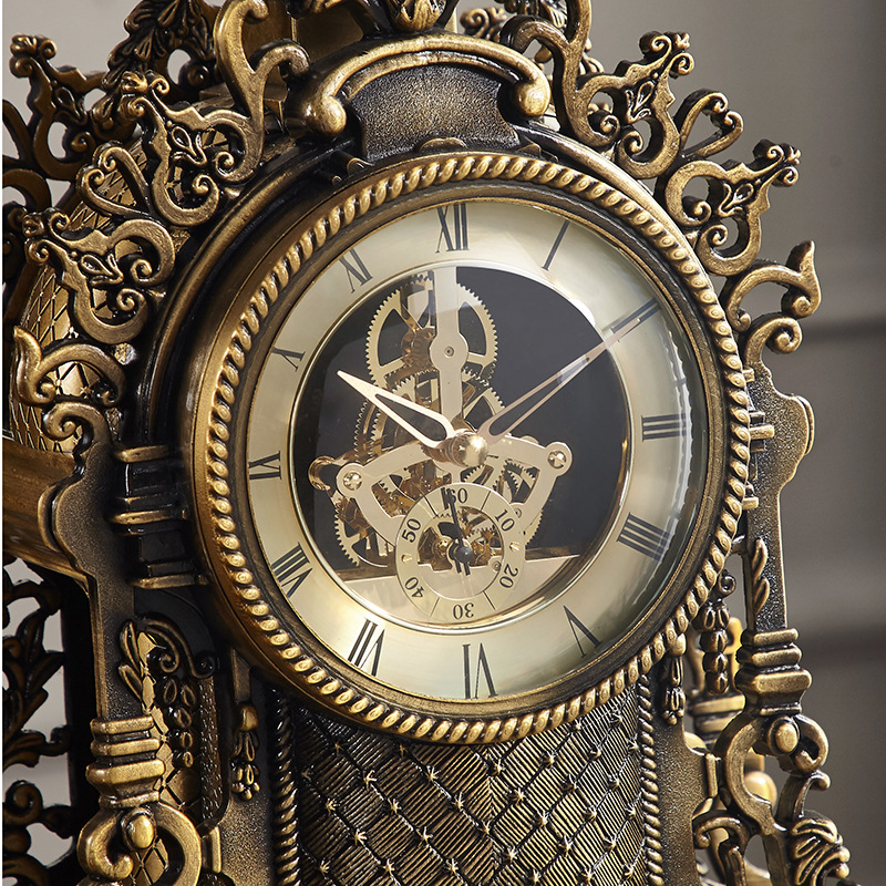 Large Creative Retro Table clo - Resin Art Clock 리뷰 및 가격