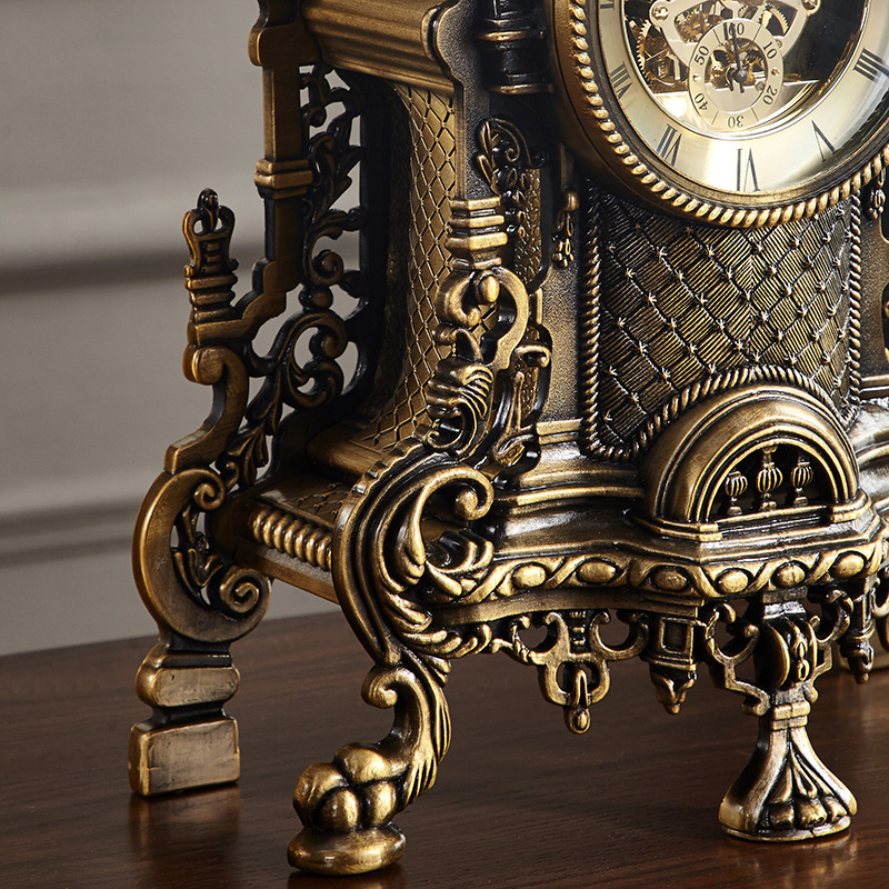 Large Creative Retro Table clo - Resin Art Clock 리뷰 및 가격