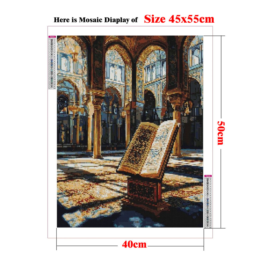 1pc frameless Diamond Painting - Resin Art Quran 리뷰 및 가격