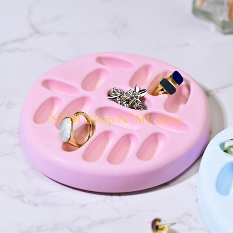 N7MF 2-Size Silicone Ring Hold - Resin Art Earrings Design 리뷰 및 가격