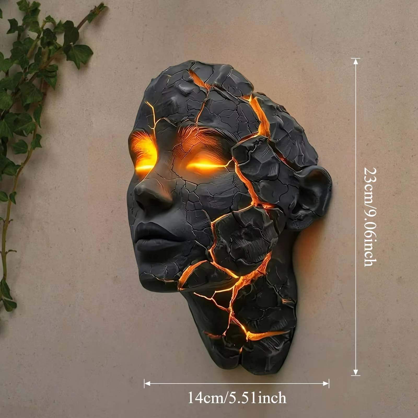 Cracked Soul Wall Lights Shatt - Resin Art Light 리뷰 및 가격