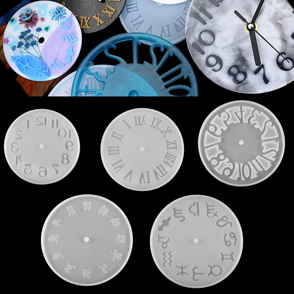 1Pcs Clock Resin Epoxy Molds M - Resin Art Clock 리뷰 및 가격