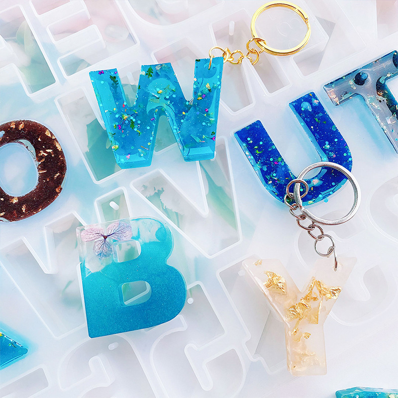 Alphabet Epoxy Resin Silicone  - Resin Art Alphabet 리뷰 및 가격