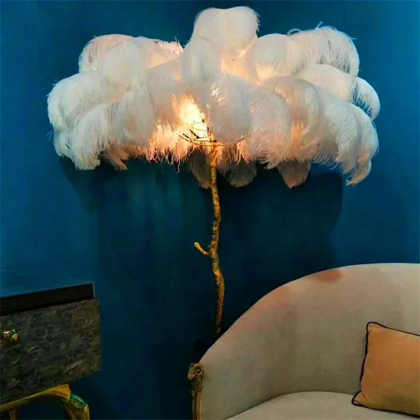 Modern Led Ostrich Feather Flo - Resin Art Stand 리뷰 및 가격