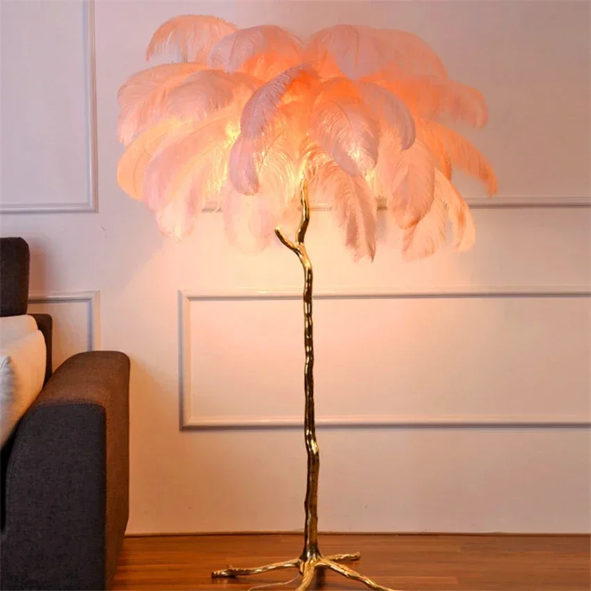 Modern Led Ostrich Feather Flo - Resin Art Stand 리뷰 및 가격