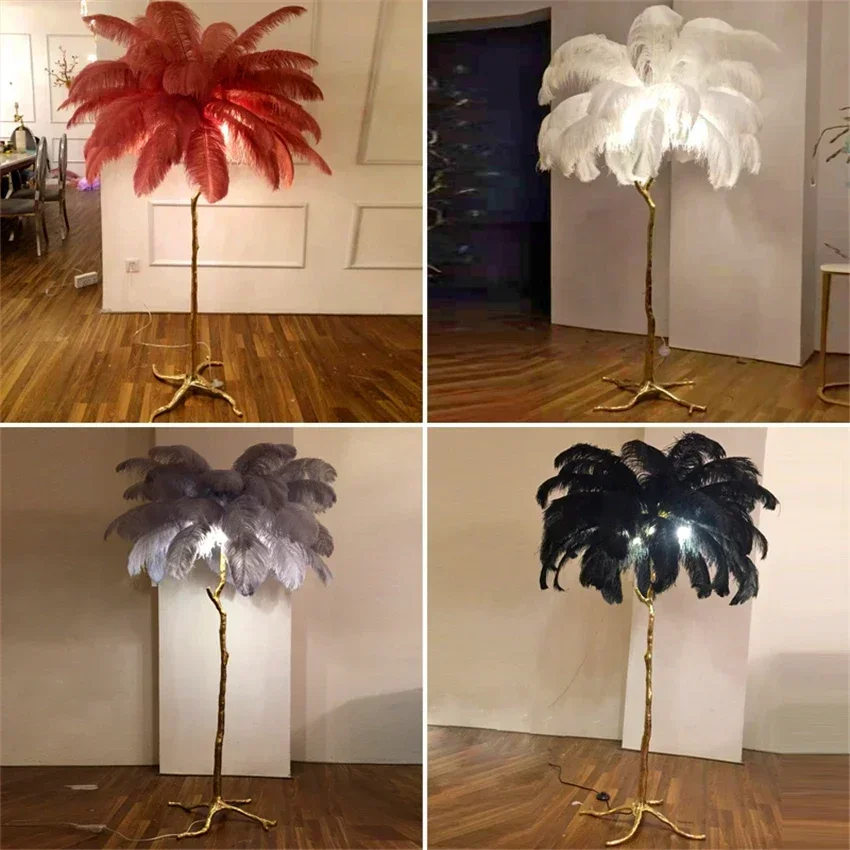 Modern Led Ostrich Feather Flo - Resin Art Stand 리뷰 및 가격