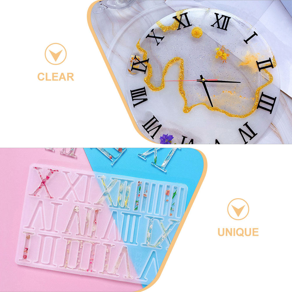 1Set Round Resin Silicone Cloc - Resin Art Clock 리뷰 및 가격