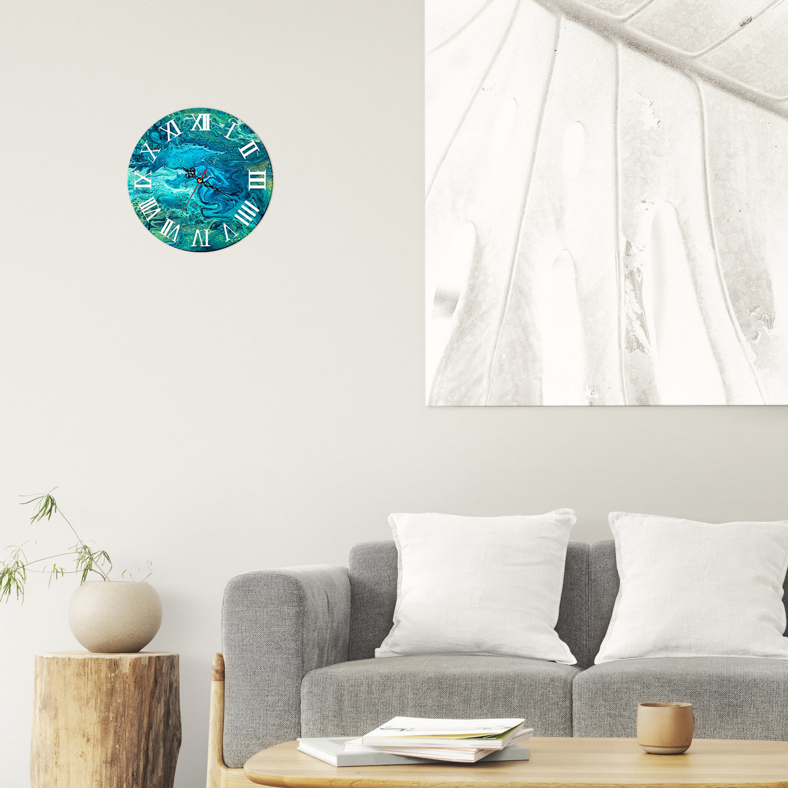 1Set Round Resin Silicone Cloc - Resin Art Clock 리뷰 및 가격