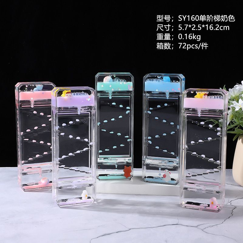 Creative cute slide oil leak d - Resin Art Clock 리뷰 및 가격