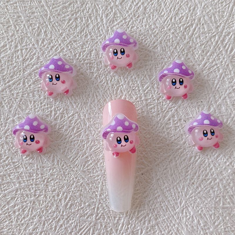 2/10/20pcs Kirby Nail Charms 3 - Resin Art Decor 리뷰 및 가격