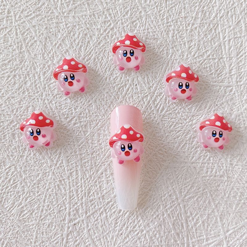 2/10/20pcs Kirby Nail Charms 3 - Resin Art Decor 리뷰 및 가격