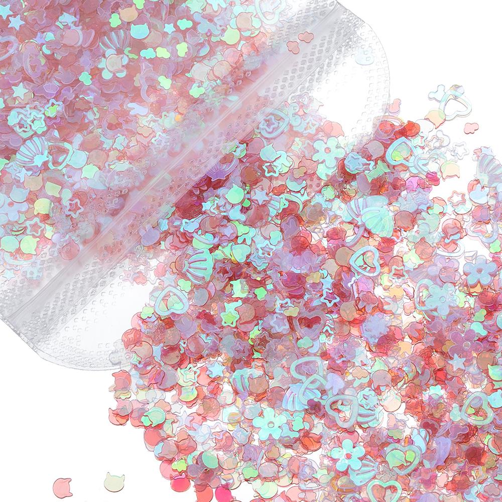 20gram 3-6mm Mixed Glitter Seq - Resin Art Alphabet 리뷰 및 가격