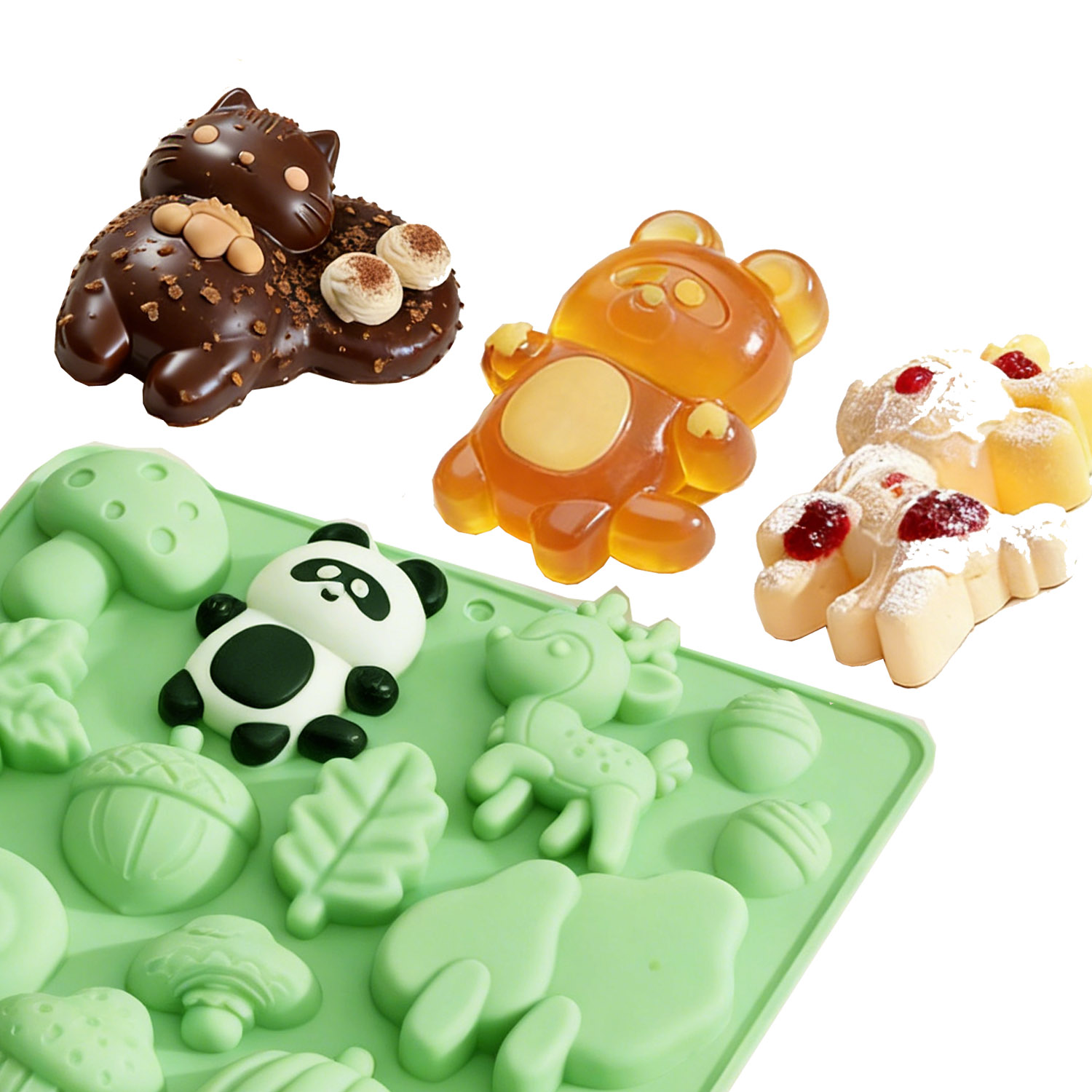 1 Silicone Cake Mold in the Sh - Resin Art Decor 리뷰 및 가격