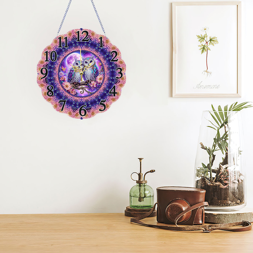 2D Flat DIY Diamond Painting C - Resin Art Clock 리뷰 및 가격