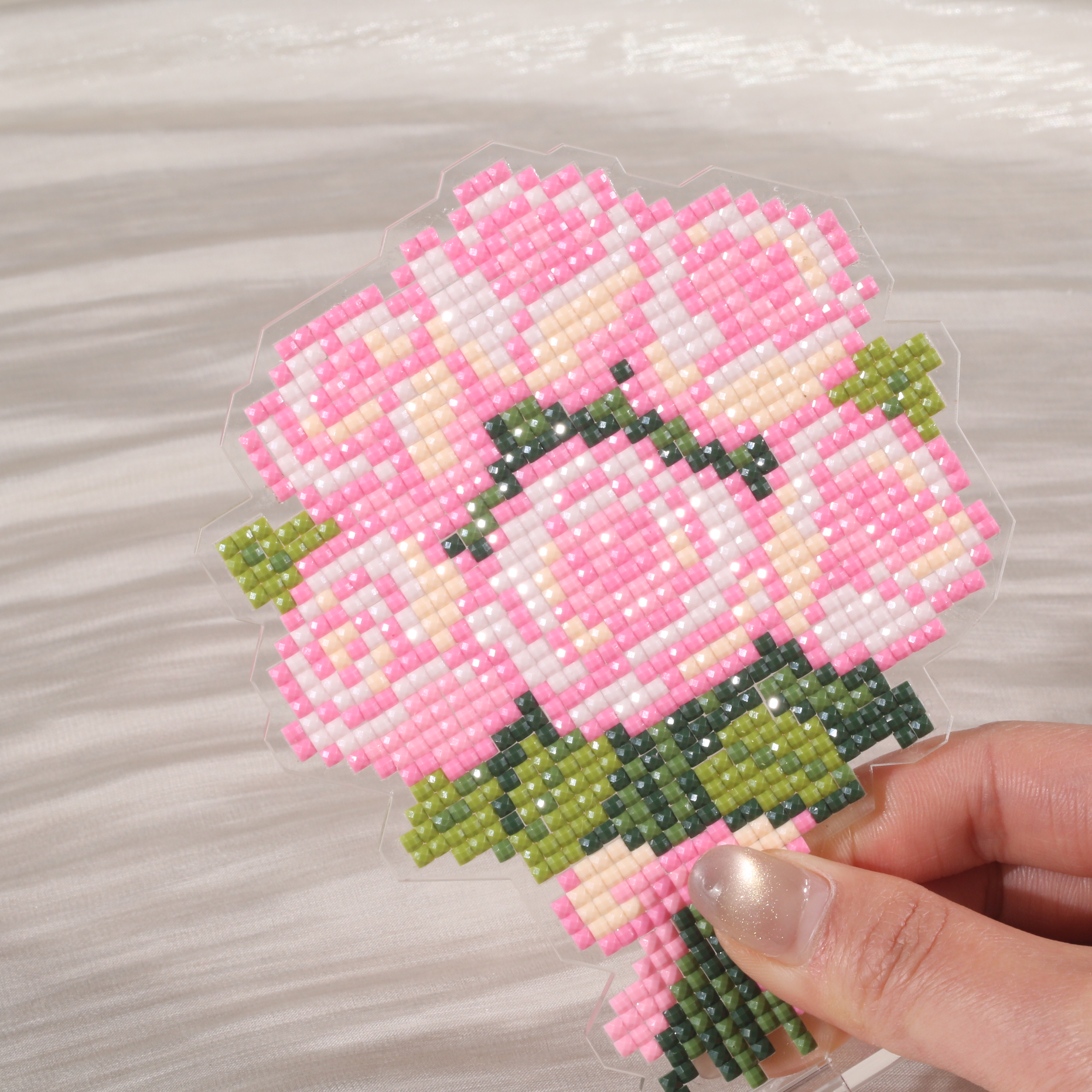 ForeverYoung Pink Rose Bouquet - Resin Art Stand 리뷰 및 가격