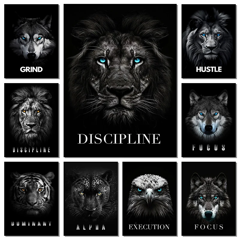 Animal Motivational Wall Art L - Resin Art Quote 리뷰 및 가격