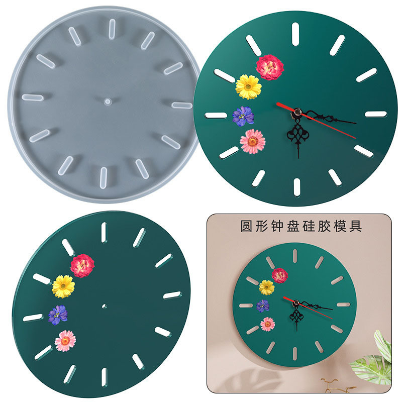 World Map Lotus Leaf Sakura Cl - Resin Art Clock 리뷰 및 가격
