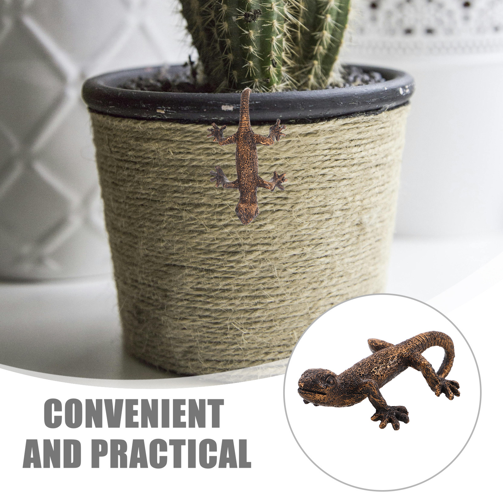 Gecko Wall Hanging Garden Deco - Resin Art Decor 리뷰 및 가격