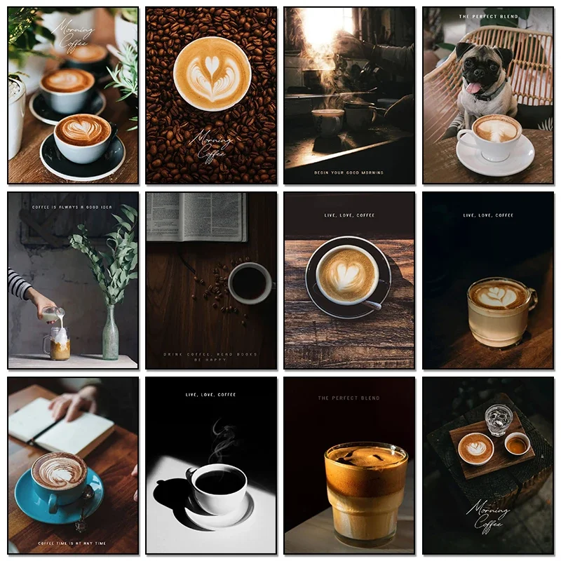 Vintage Morning Coffee Coffee  - Resin Art Quote 리뷰 및 가격