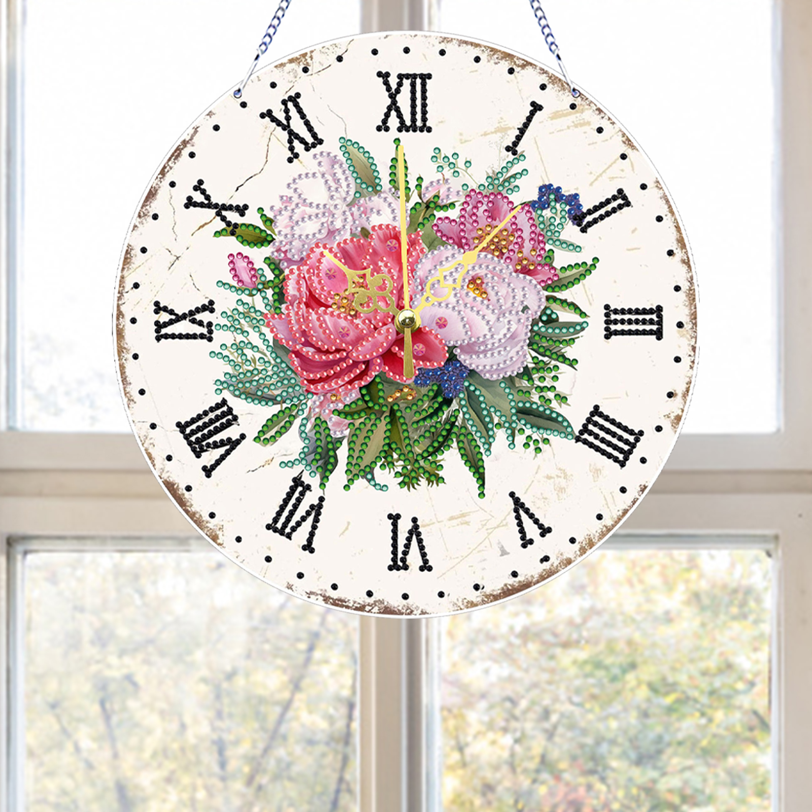 2D Flat DIY Acrylic Flower Wal - Resin Art Clock 리뷰 및 가격