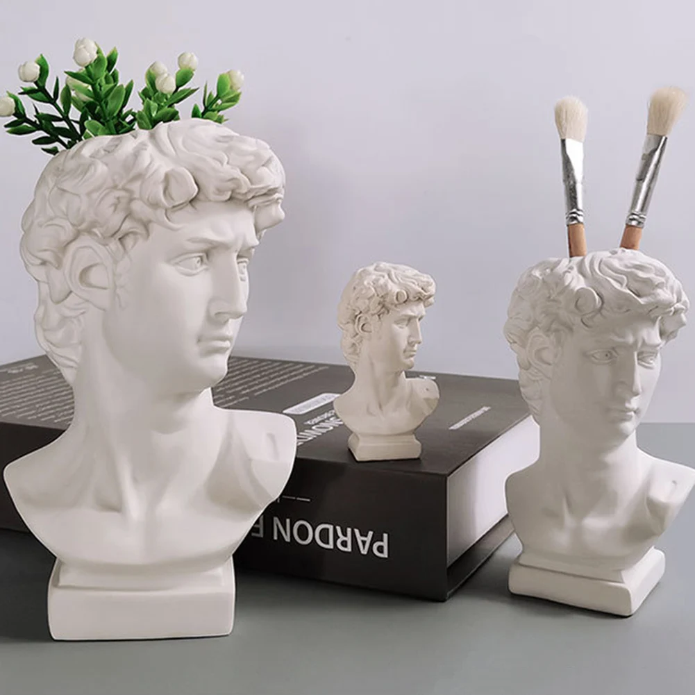 Creative Statue Pen Holder Scu - Resin Art Pen 리뷰 및 가격