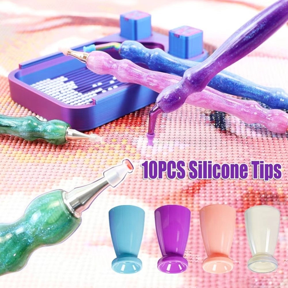 10Pcs No Wax Diamond Painting  - Resin Art Pen 리뷰 및 가격