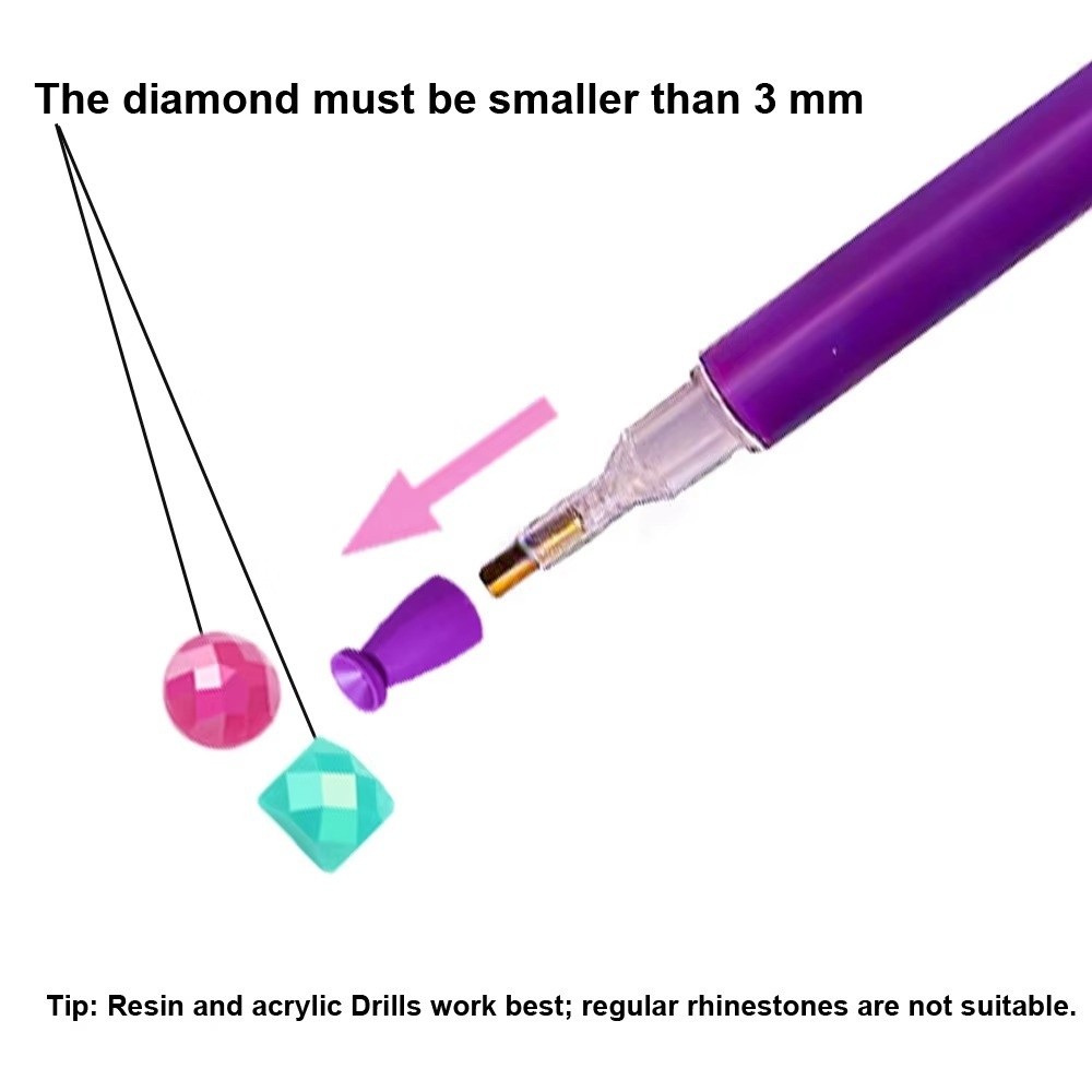 10Pcs No Wax Diamond Painting  - Resin Art Pen 리뷰 및 가격