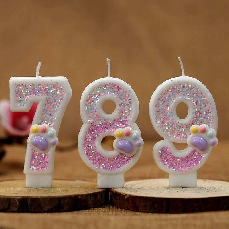 Creative Cute Cat Paw Cake Num - Resin Art Alphabet 리뷰 및 가격
