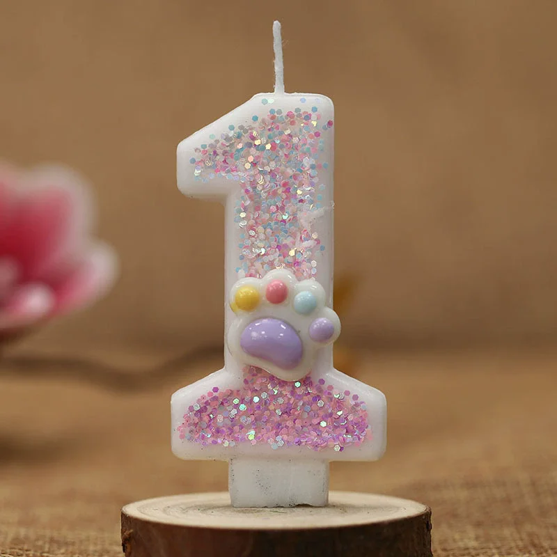 Creative Cute Cat Paw Cake Num - Resin Art Alphabet 리뷰 및 가격