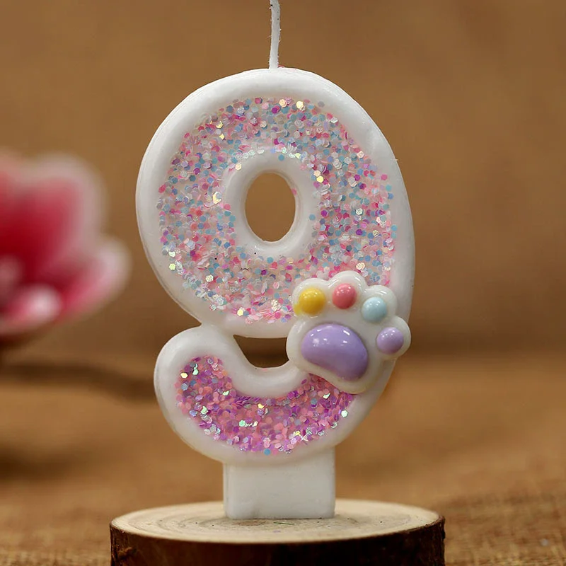 Creative Cute Cat Paw Cake Num - Resin Art Alphabet 리뷰 및 가격