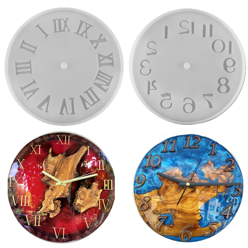 Clock Resin Molds Arabic Roman - Resin Art Clock 리뷰 및 가격