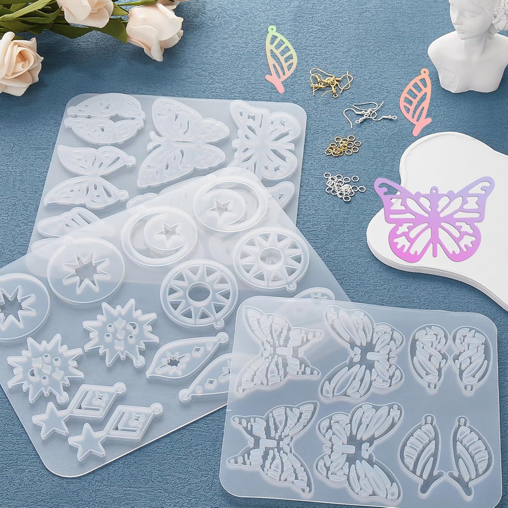 A95D-143Pcs Resin Earring Mold - Resin Art Earrings Kit 리뷰 및 가격