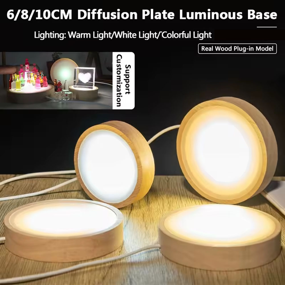 LED Night Light Base 3D Decora - Resin Art Stand 리뷰 및 가격