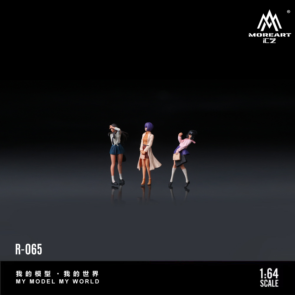 More Art 1:64 Dynamic Girl Dol - Resin Art Decor 리뷰 및 가격