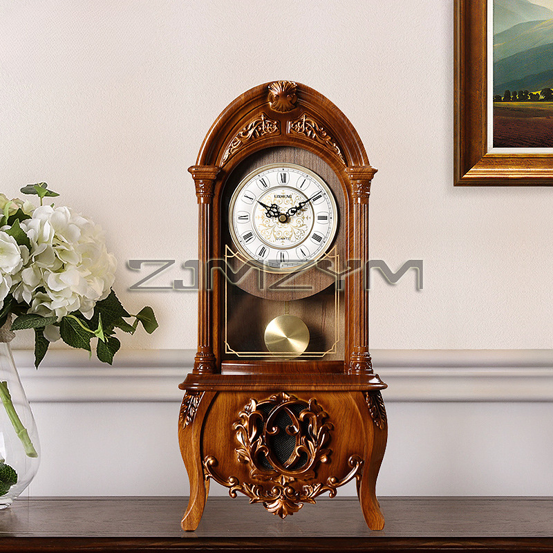 Pendulum Tabletop Clock Wood D - Resin Art Clock 리뷰 및 가격