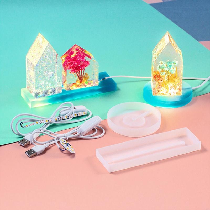 R3MC Silicone Mold with LED Li - Resin Art Stand 리뷰 및 가격