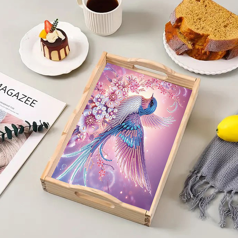 Large Size Diamond Painting Wo - Resin Art Wooden Tray 리뷰 및 가격