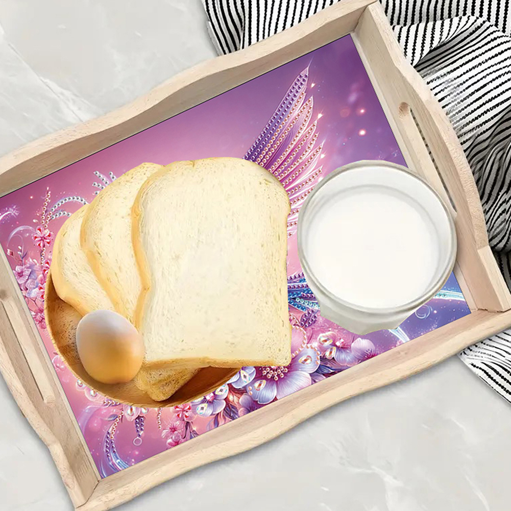 Large Size Diamond Painting Wo - Resin Art Wooden Tray 리뷰 및 가격