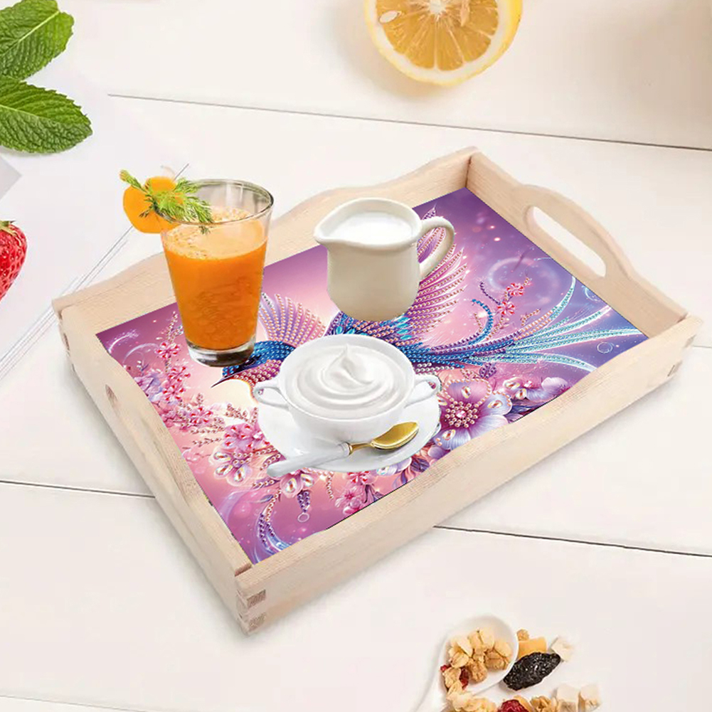 Large Size Diamond Painting Wo - Resin Art Wooden Tray 리뷰 및 가격