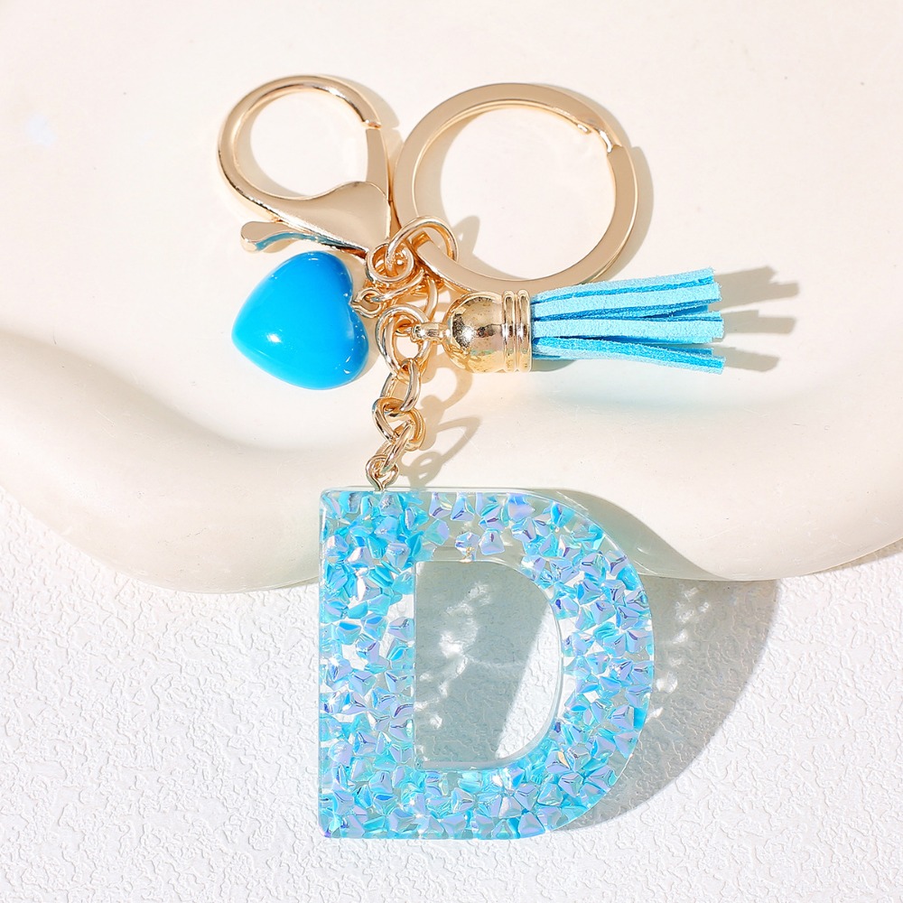 Resin Alphabet Keychain Hangin - Resin Art Alphabet 리뷰 및 가격