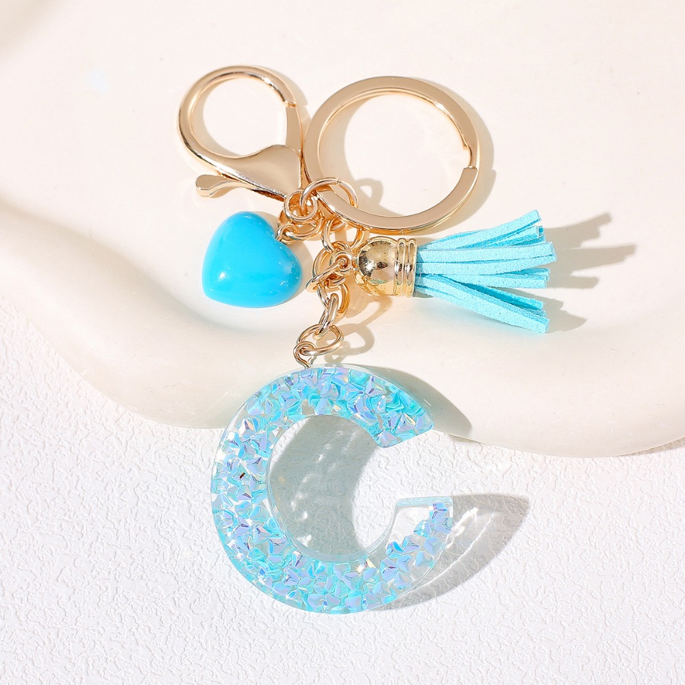 Resin Alphabet Keychain Hangin - Resin Art Alphabet 리뷰 및 가격
