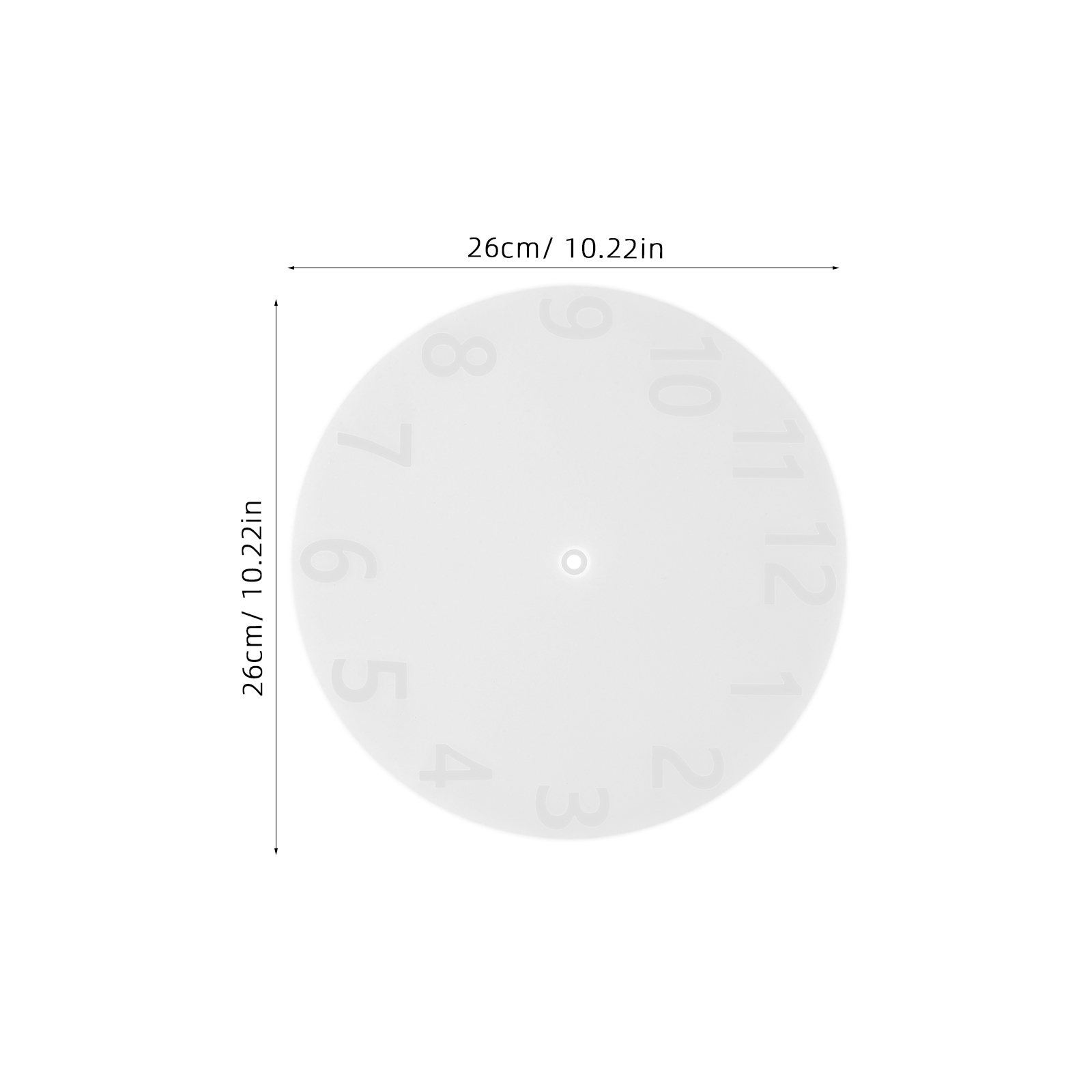 1 set 1 Set Diy Silicone Clock - Resin Art Clock 리뷰 및 가격