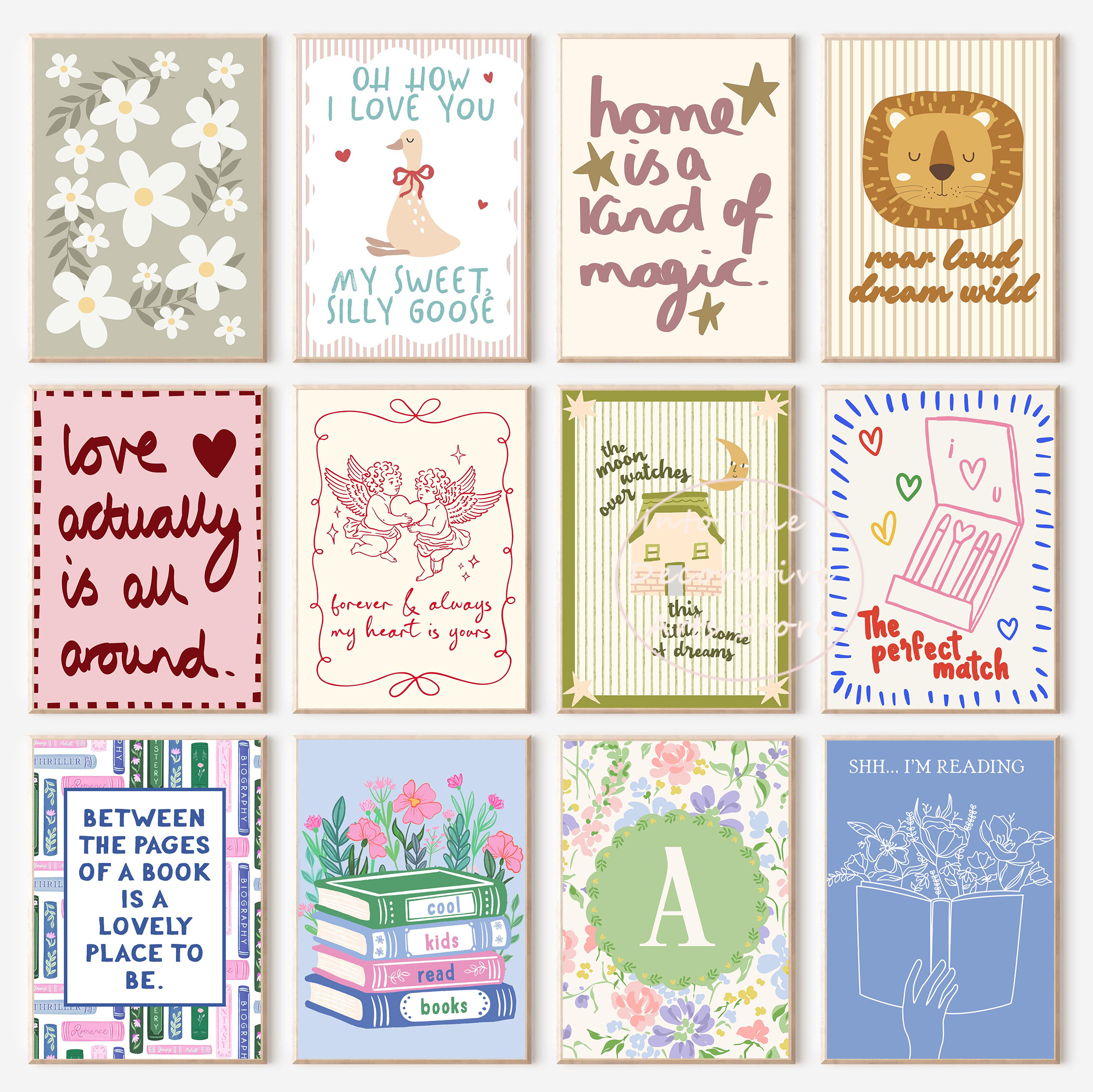Trendy Book Lover Wall Art Boo - Resin Art Quote 리뷰 및 가격