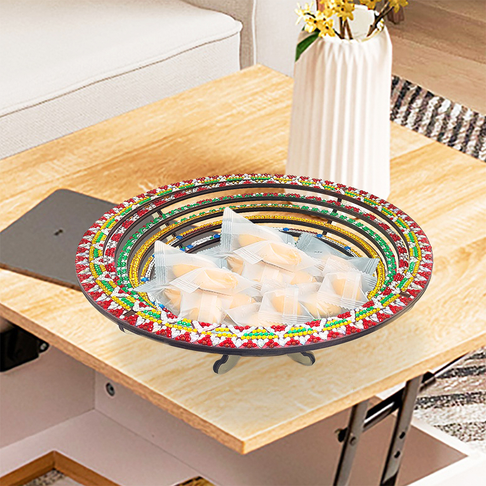 DIY Diamond Painted Wooden Din - Resin Art Wooden Tray 리뷰 및 가격