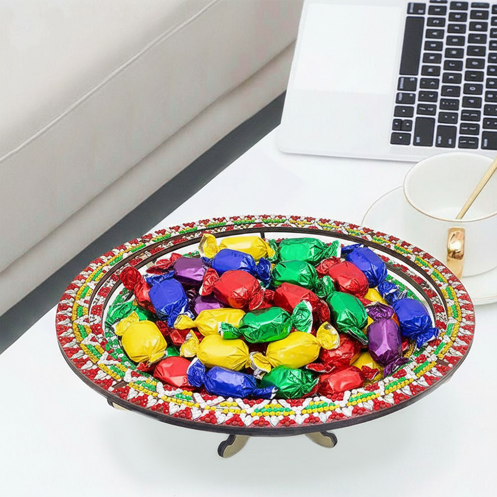 DIY Diamond Painted Wooden Din - Resin Art Wooden Tray 리뷰 및 가격