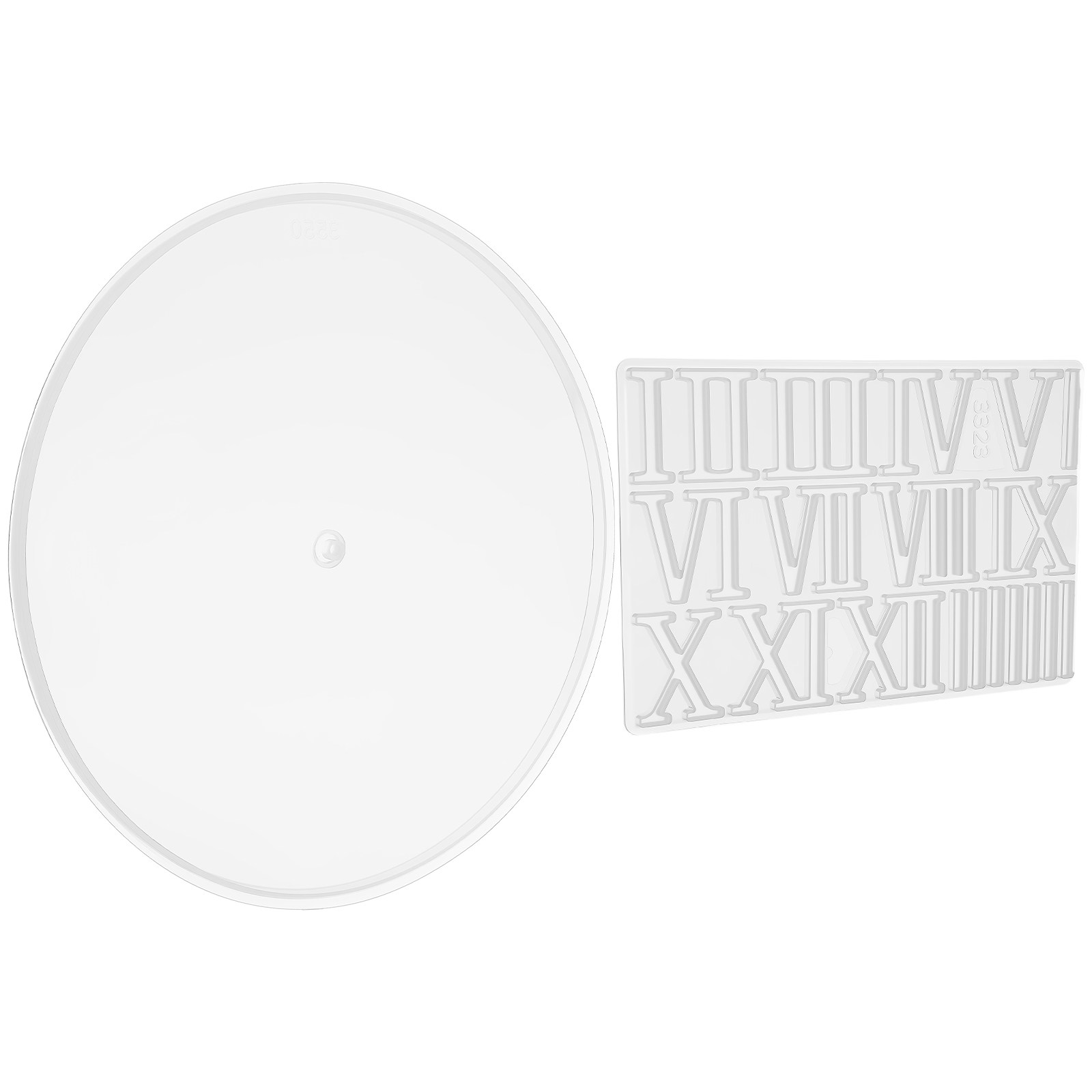 1Set Round Silicone Clock Dial - Resin Art Clock 리뷰 및 가격