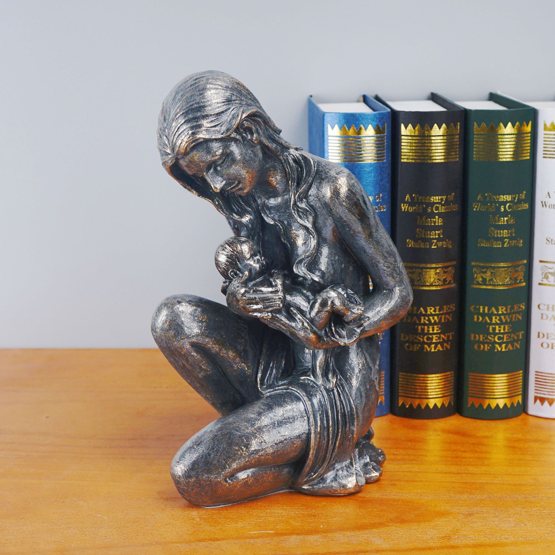 Mother Child Resin Sculpture H - Resin Art Anniversary Gift 리뷰 및 가격