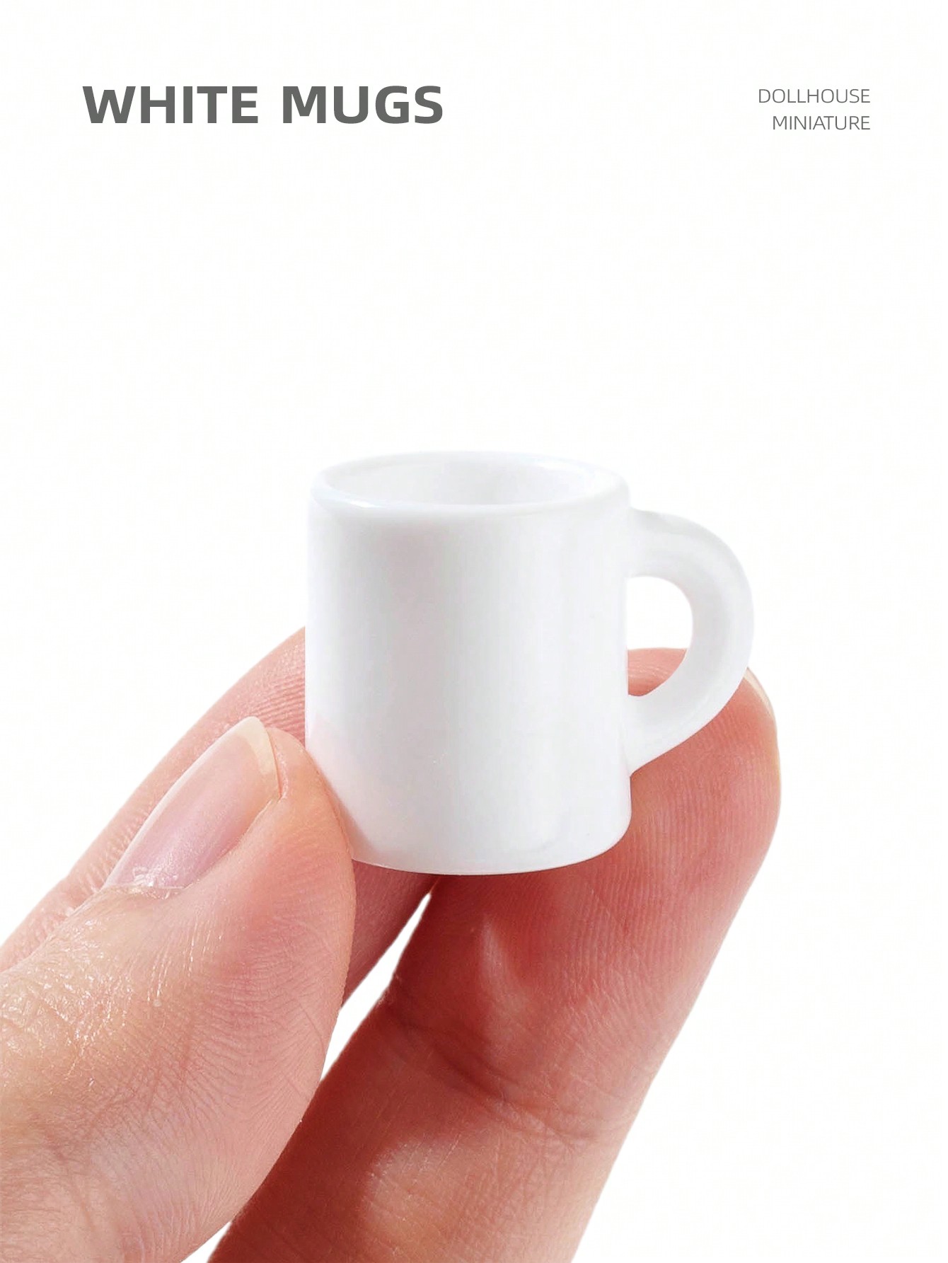 10pcs Dollhouse Miniature Whit - Resin Art Toys 리뷰 및 가격